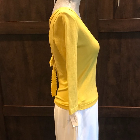 SOLD- NWT- Authentic Yellow Valentino - Picture 5 of 8